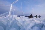 Photo d'illustration du reportage En side-car sur les glaces du Baïkal .